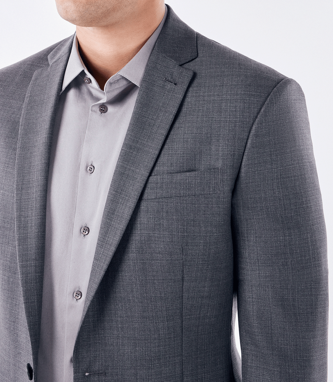 Blazer Alfaiataria Trabalhado Super 150s Cinza – slide 4