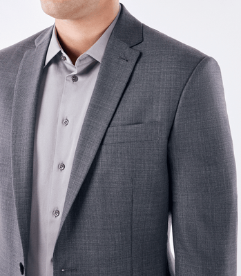 Blazer Alfaiataria Trabalhado Super 150s Cinza thumbnail 4
