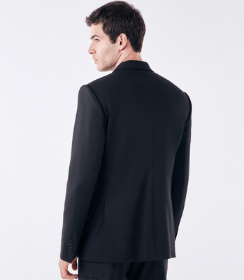 Blazer Jaquetão Alfaiataria Super 120s Preto thumbnail 3
