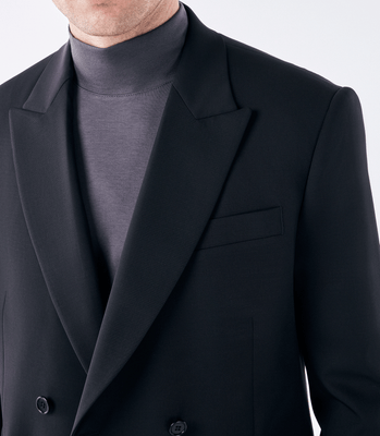 Blazer Jaquetão Alfaiataria Super 120s Preto thumbnail 4