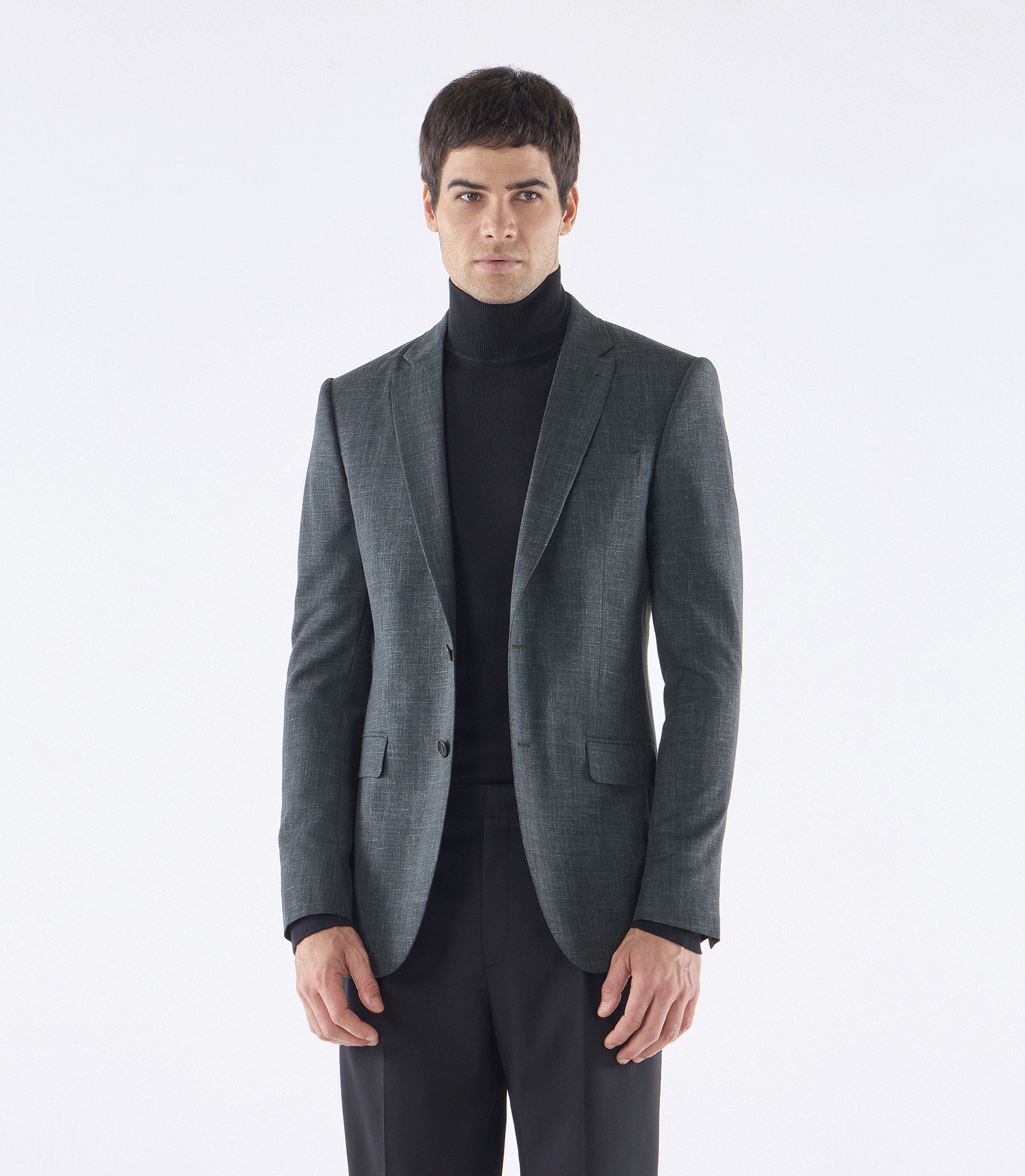 Blazer Alfaiataria Meio Forro Super 120s Verde