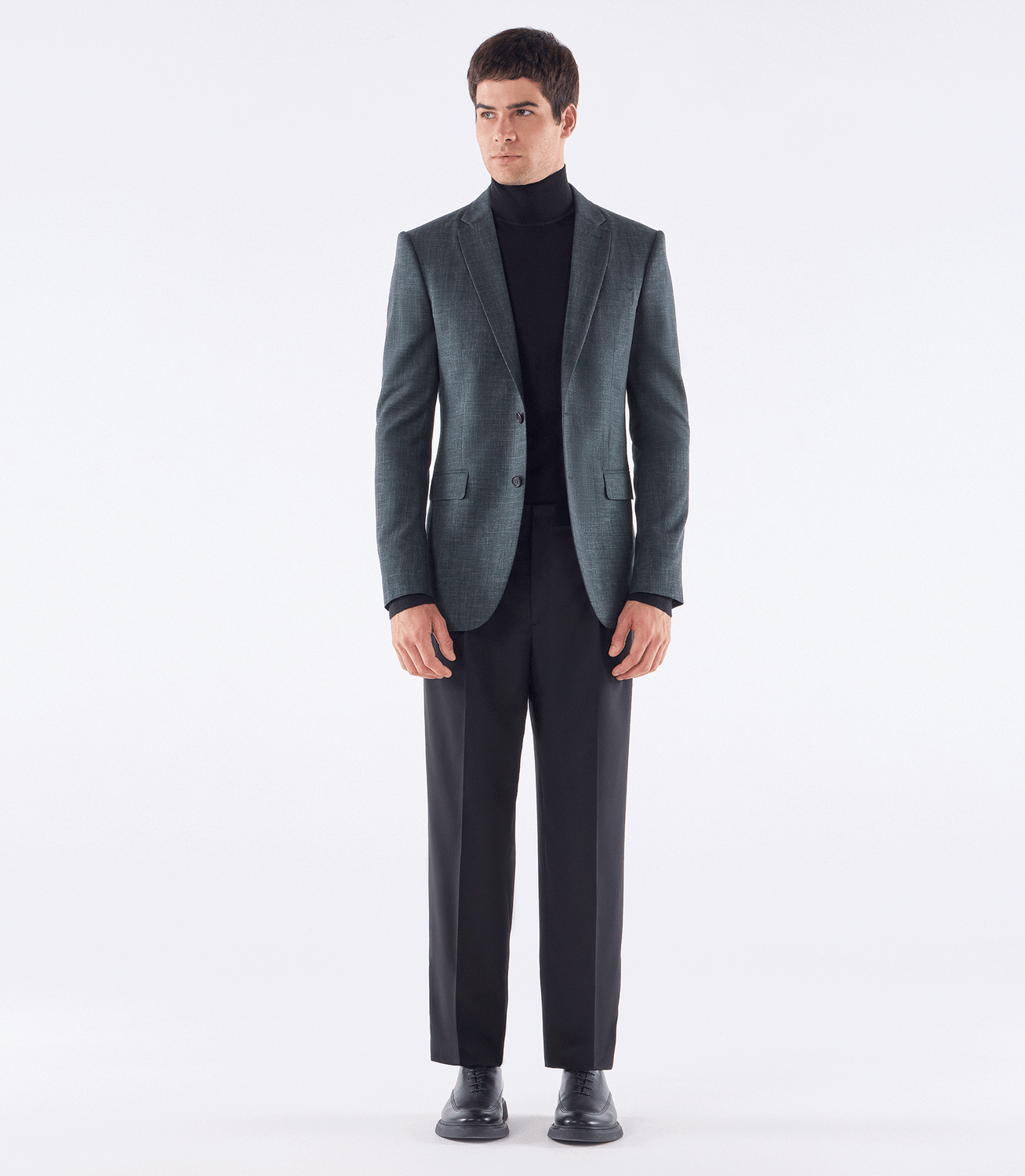 Blazer Alfaiataria Meio Forro Super 120s Verde – slide 2