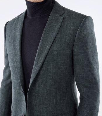 Blazer Alfaiataria Meio Forro Super 120s Verde thumbnail 5