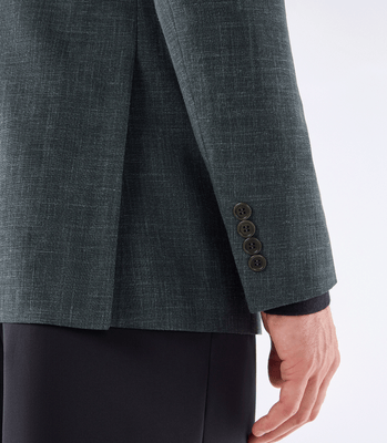 Blazer Alfaiataria Meio Forro Super 120s Verde thumbnail 7