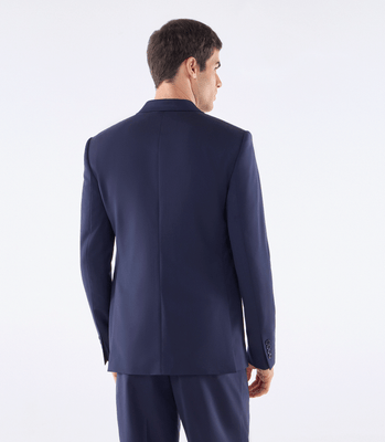 Blazer Jaquetão Alfaiataria Lã Super 120s Azul thumbnail 3