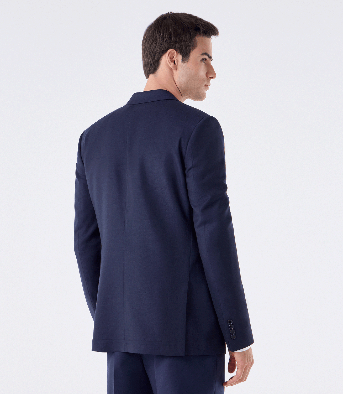 Blazer Alfaiataria Meio Forro Super 130s Azul – slide 3