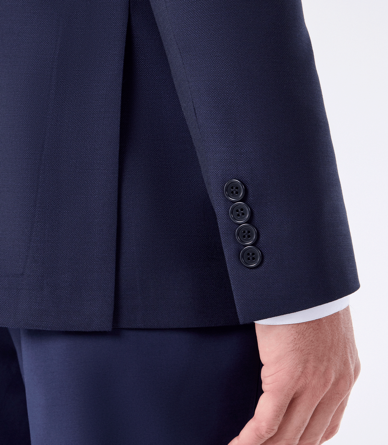 Blazer Alfaiataria Meio Forro Super 130s Azul – slide 5