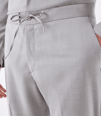 Calça Tailor Air Cadarço Lã Super 120s Bege thumbnail 5