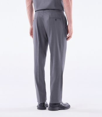 Calça Cadarço Reversível Lã Super 130s Cinza thumbnail 3