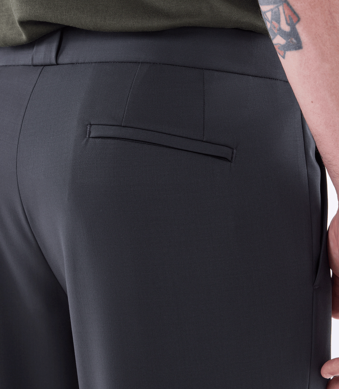 Calça Bolso Tailor Air Cinza – slide 6