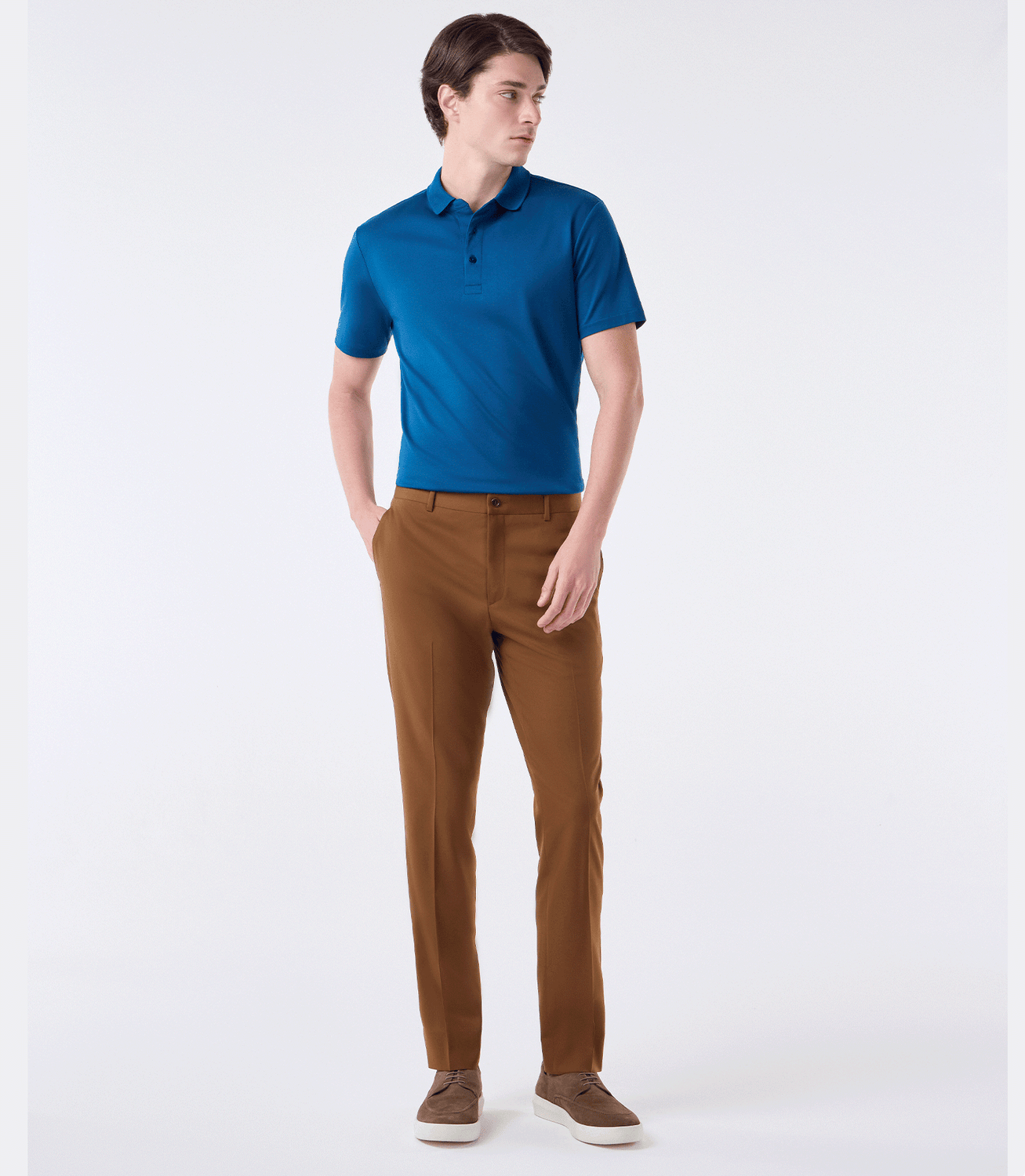 Calça Bolso Tailor Air Marrom – slide 3