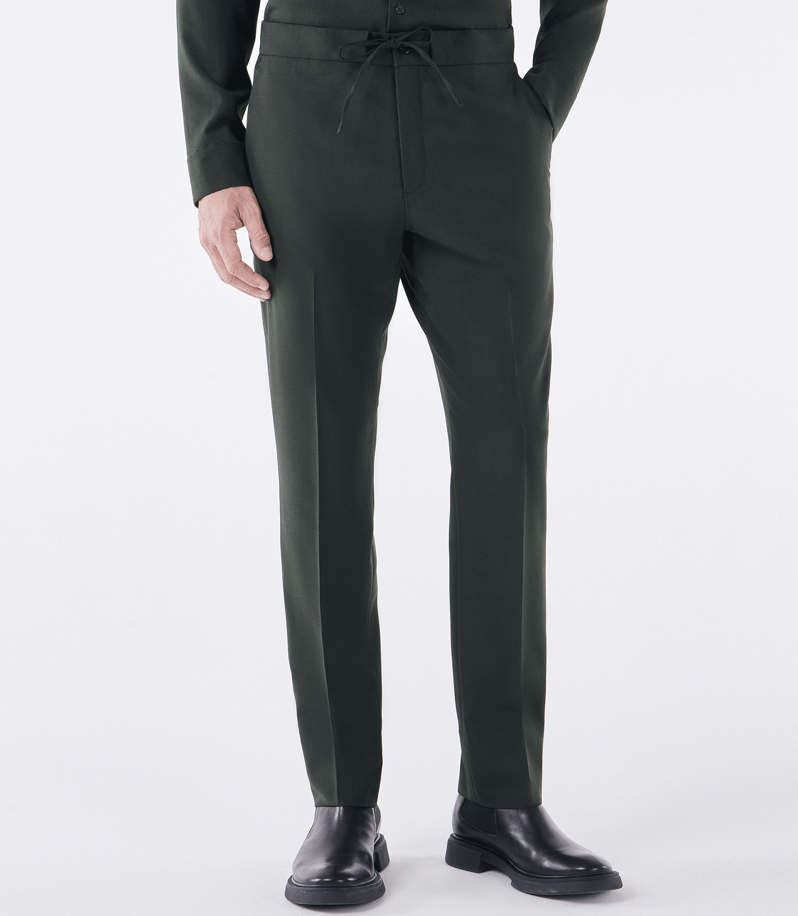 Calça Tailor Air Active Super 120s Verde