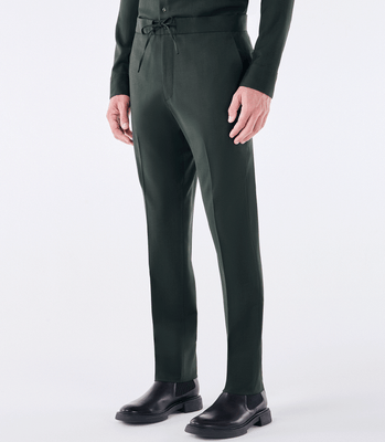 Calça Tailor Air Active Super 120s Verde thumbnail 3