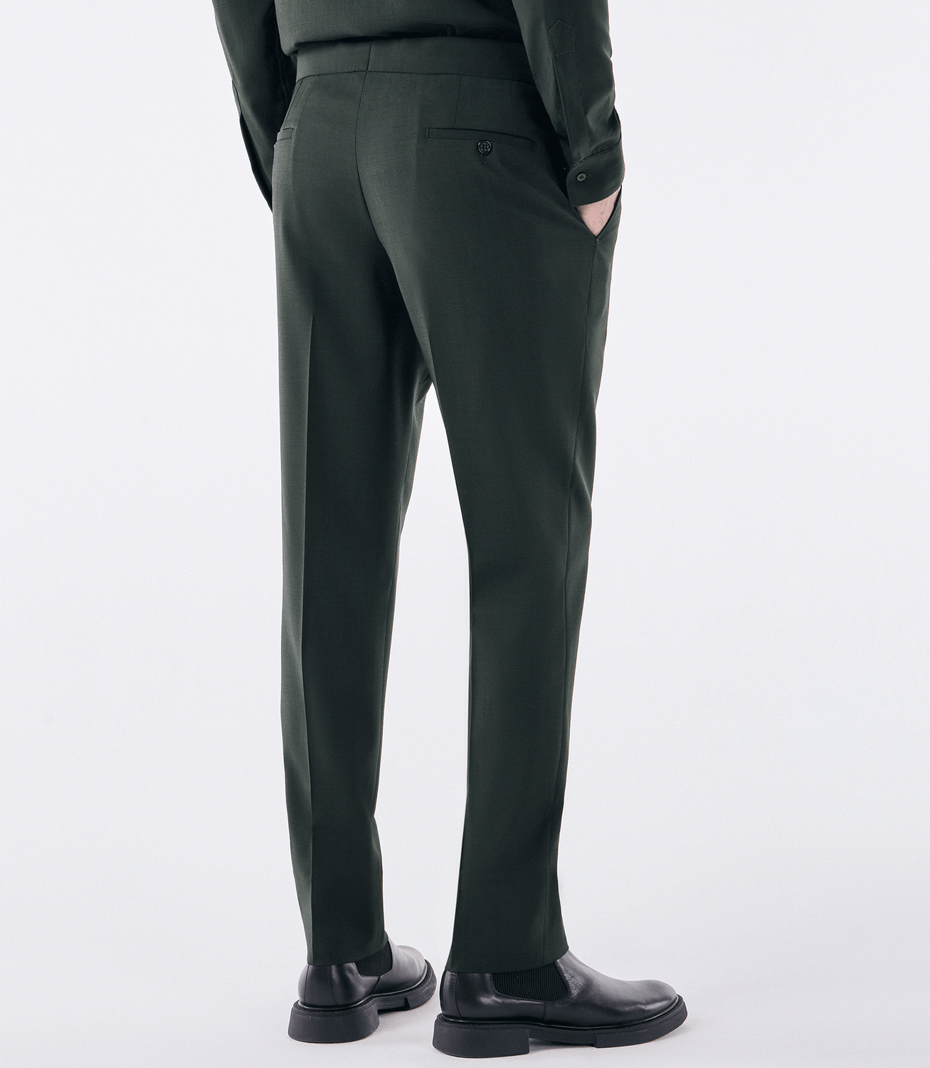 Calça Tailor Air Active Super 120s Verde – slide 4