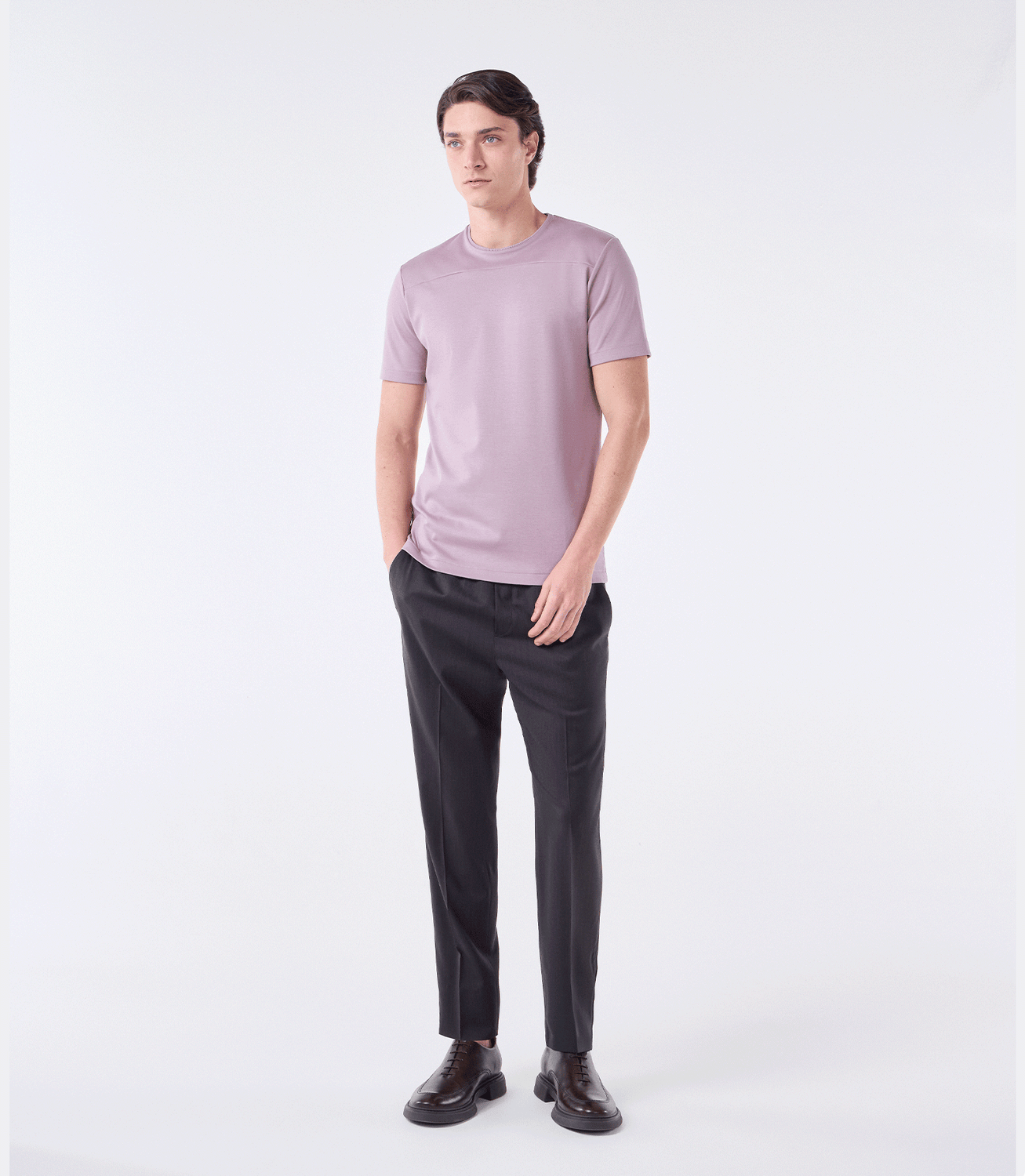 Calça Tailor Air Active Super 120s Marrom – slide 2