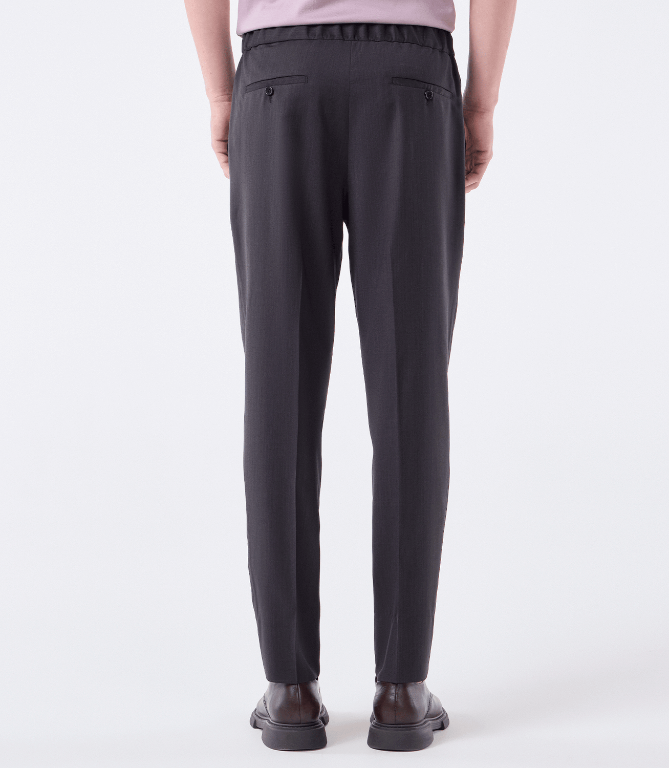 Calça Tailor Air Active Super 120s Marrom – slide 3
