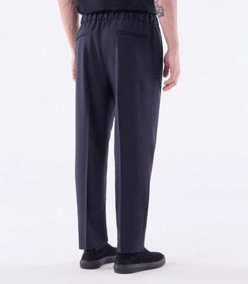 Calça Tailor Air Cós Elástico Super 120s Azul thumbnail 2