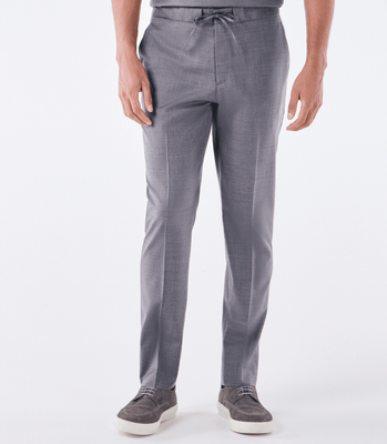 Calça Tailor Air Active Cadarço Super 120s Cinza thumbnail 1