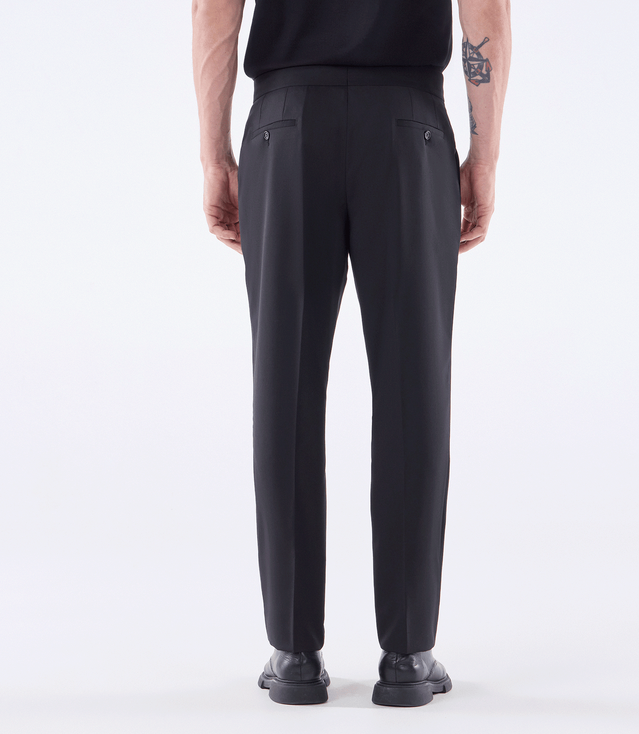 Calça Tailor Air Active Cadarço Super 120s Preto – slide 3