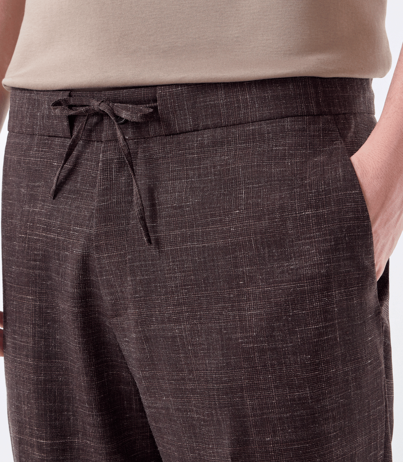 Calça Tailor Air Cadarço Reversível Marrom – slide 4