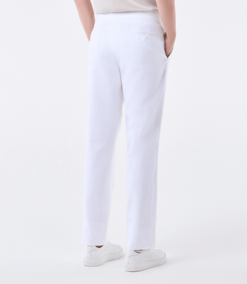 Calça Linho com Cadarço Off white thumbnail 3