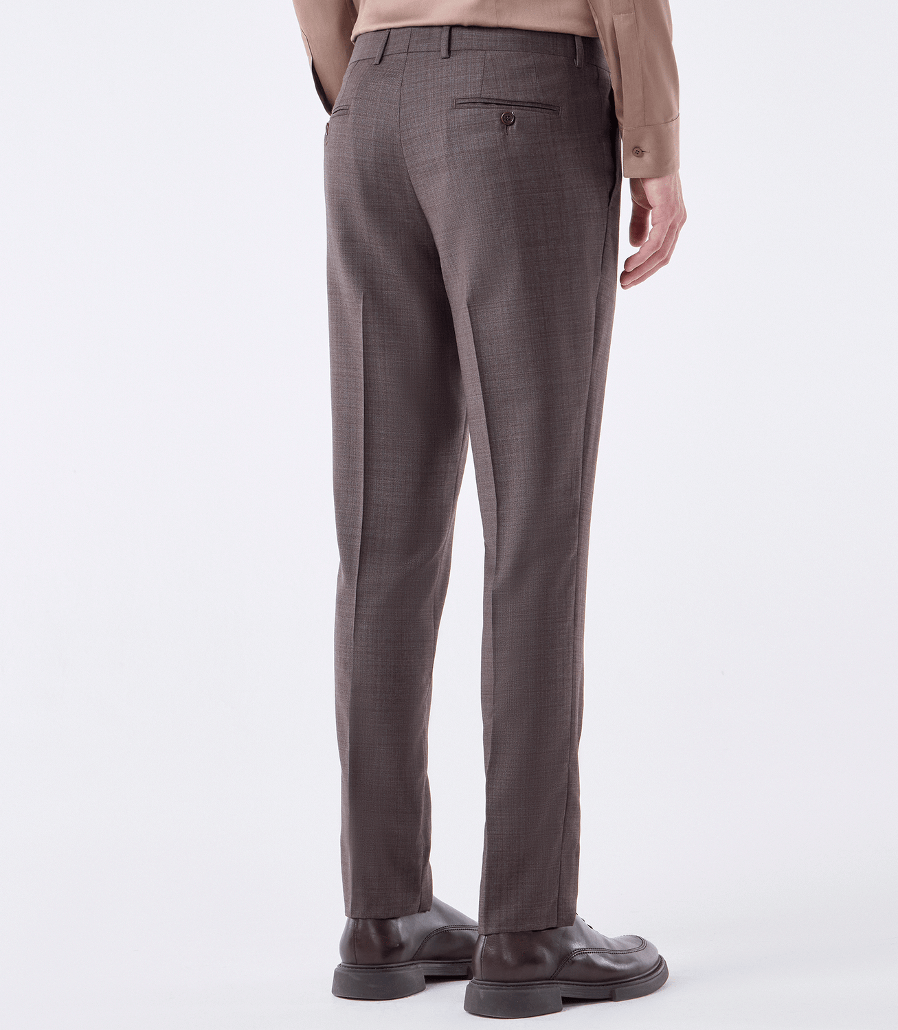 Calça Alfaiataria Super 130s Marrom – slide 3