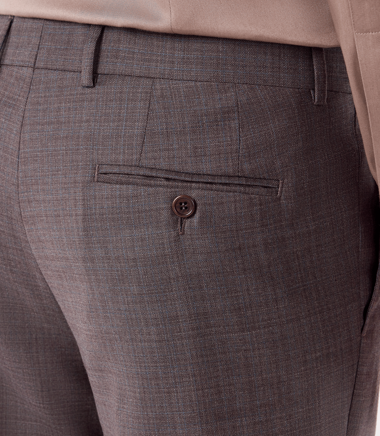 Calça Alfaiataria Super 130s Marrom – slide 5