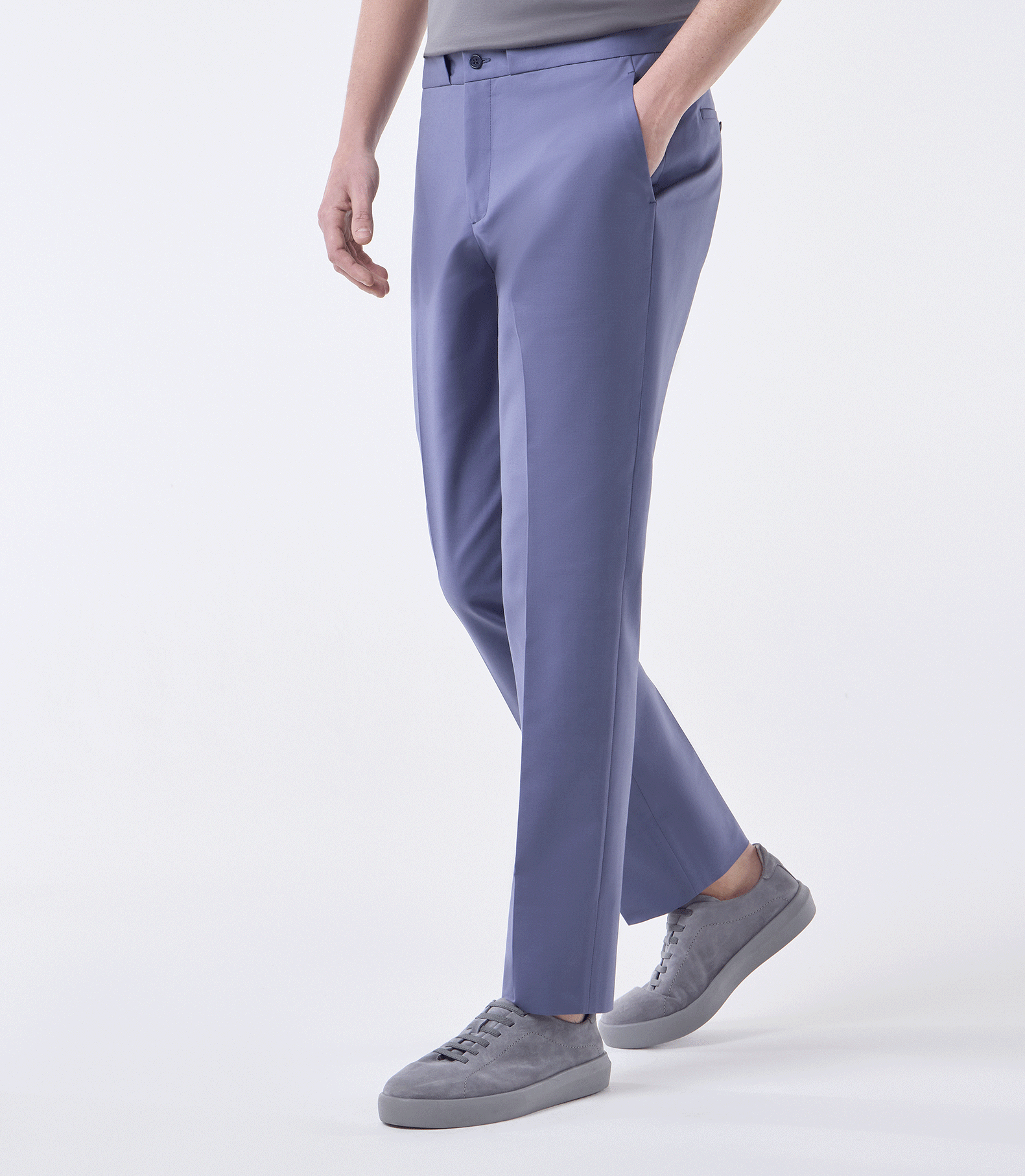 Calça Live Lisa Cadarço Azul