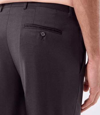 Calça Alfaiataria Lisa Super 120s Marrom thumbnail 5