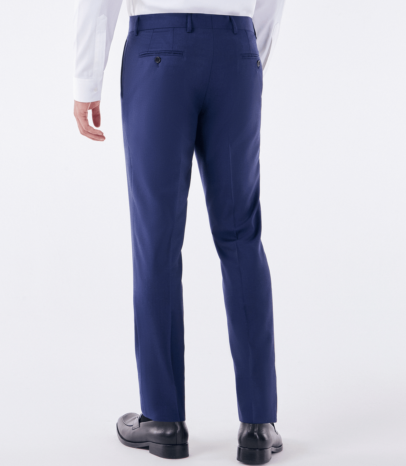 Calça Alfaiataria Lisa Super 120s Azul – slide 4