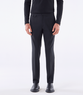 Calça Tailor Air Cós Invertido Super 120s Preto thumbnail 1