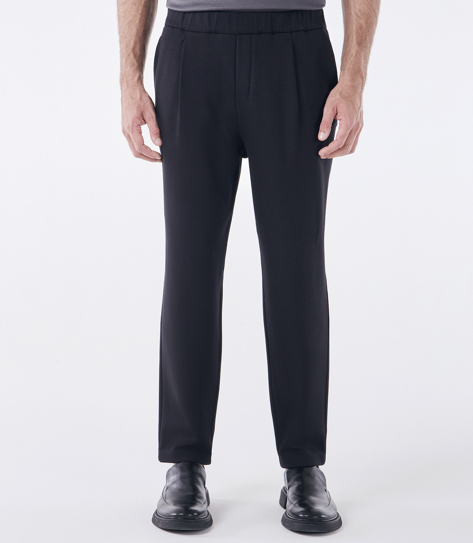 Calça com Prega Homemeeting Preto