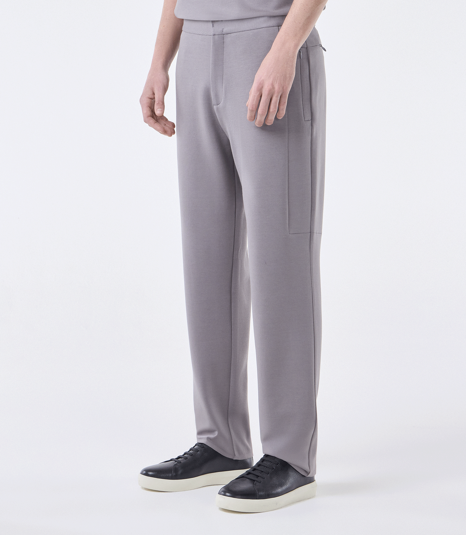 Calça Recorte Lateral Homemeeting Cinza