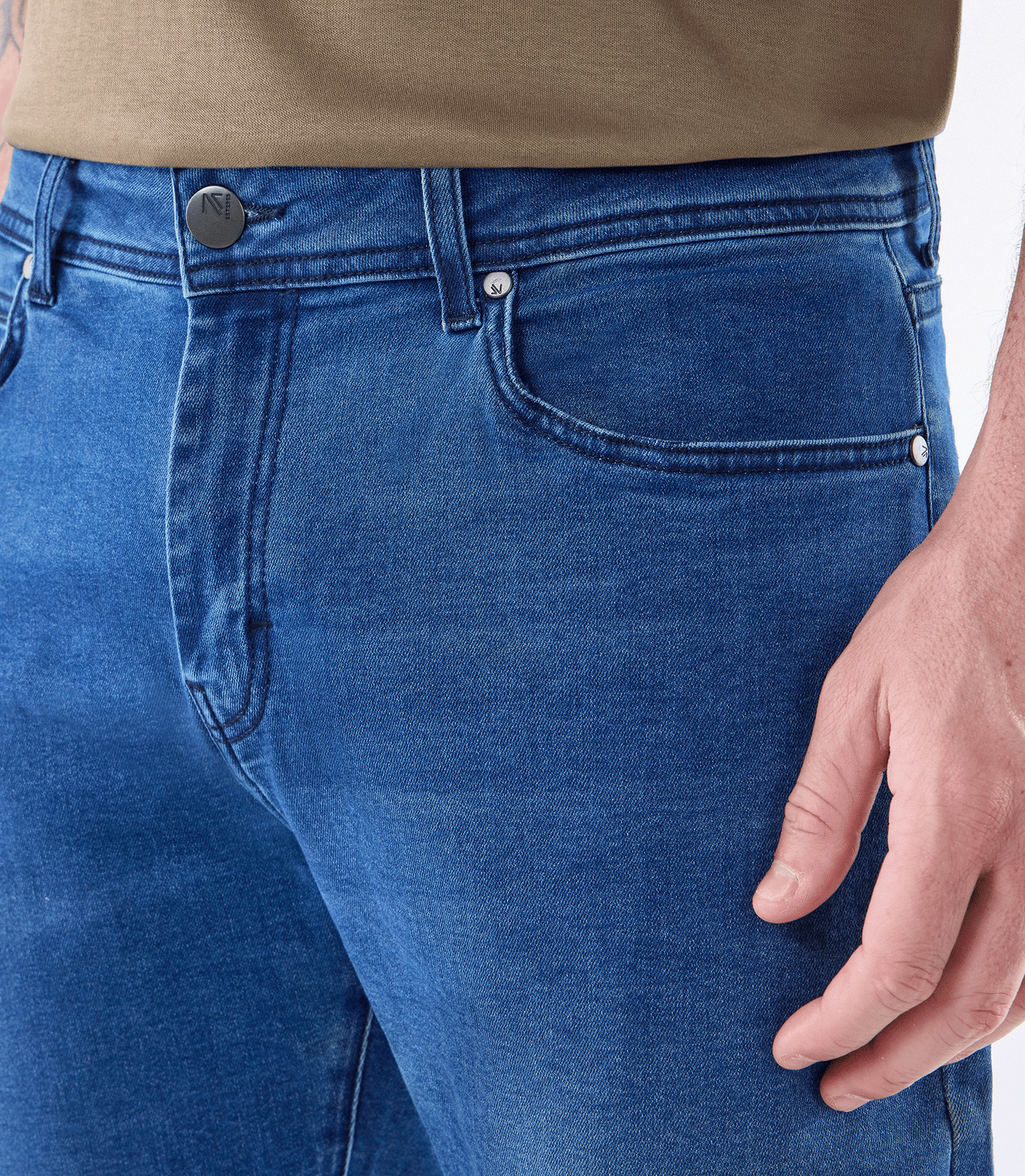 Calça Jeans Blue Sky Regular Azul – slide 4