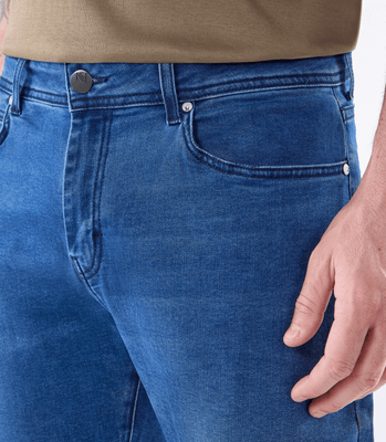 Calça Jeans Blue Sky Regular Azul thumbnail 4