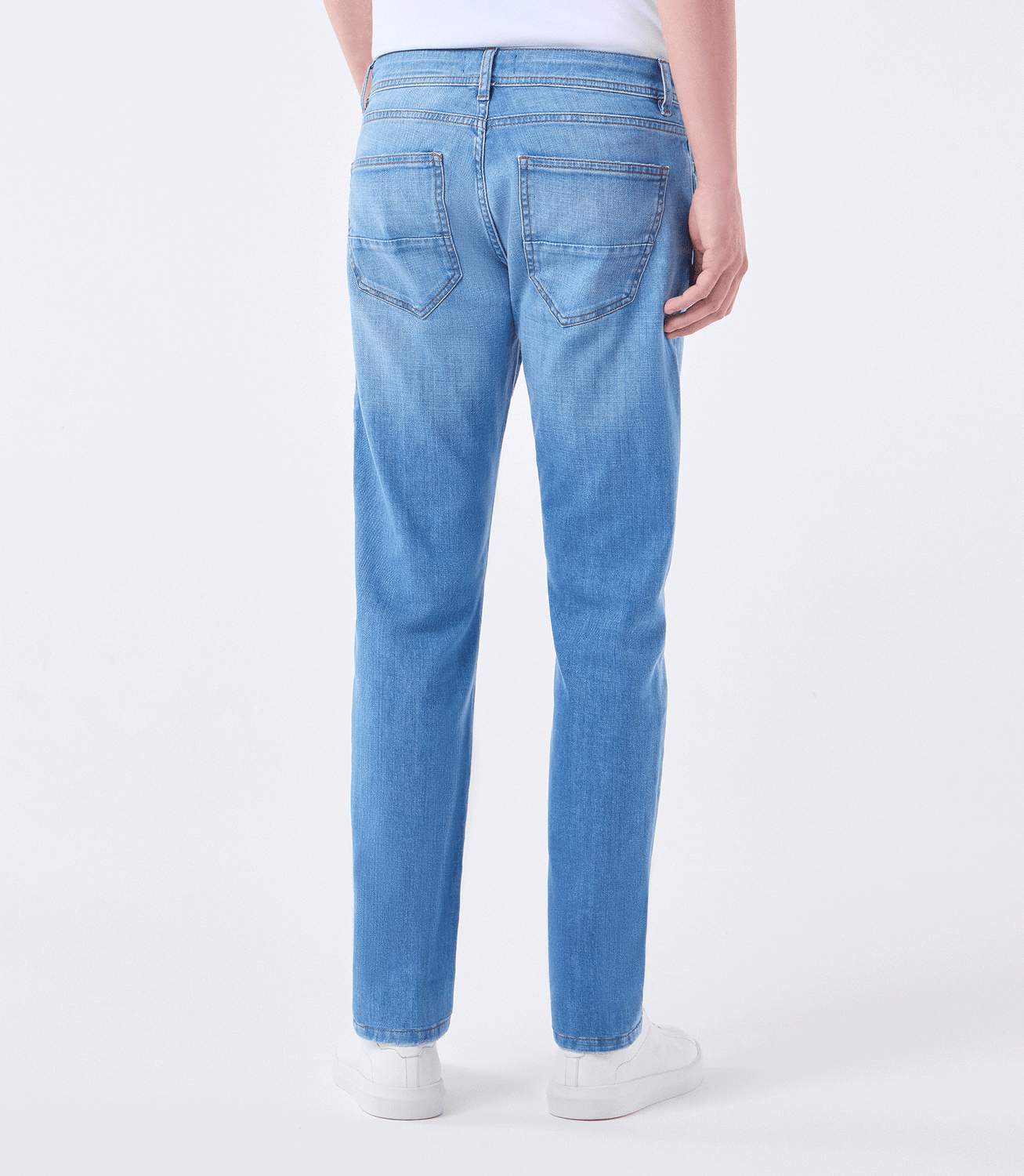 Calça Jeans Delavê Azul – Ricardo Almeida Calça Jeans Delavê Azul – Ricardo Almeida