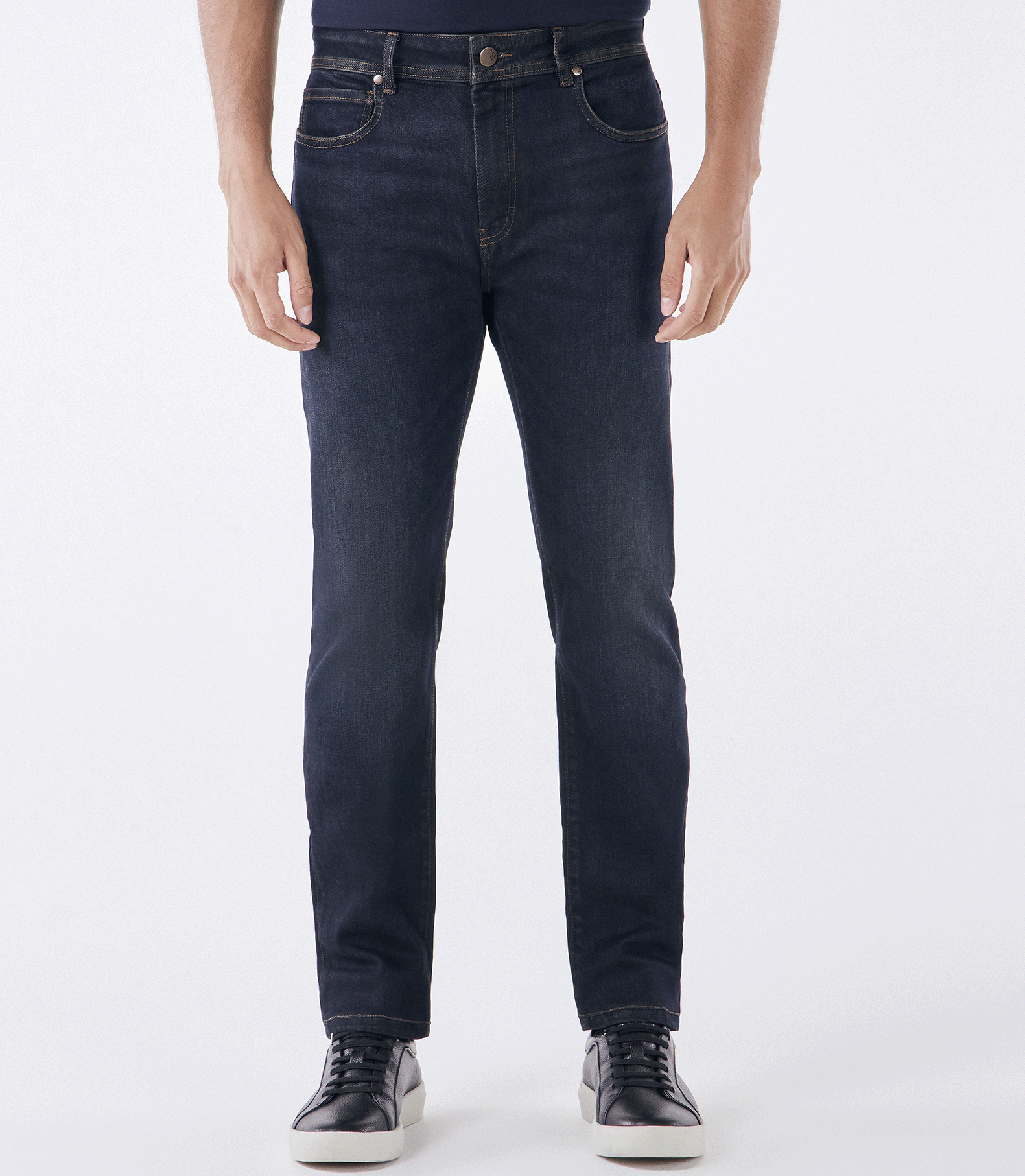 Calça Jeans Denim Dark Blue Azul