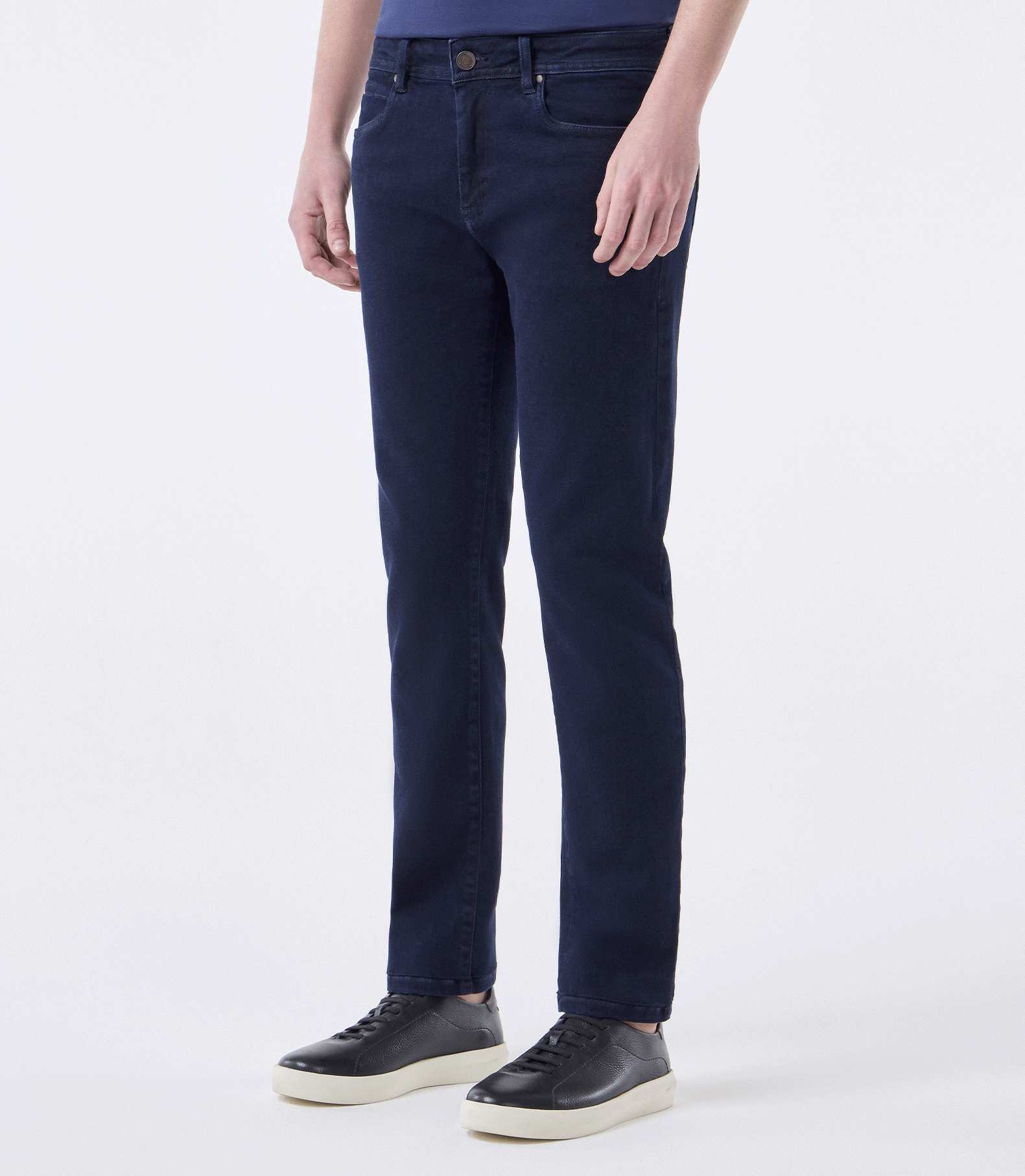 Calça Jeans Dark Deep Blue Dirty Azul