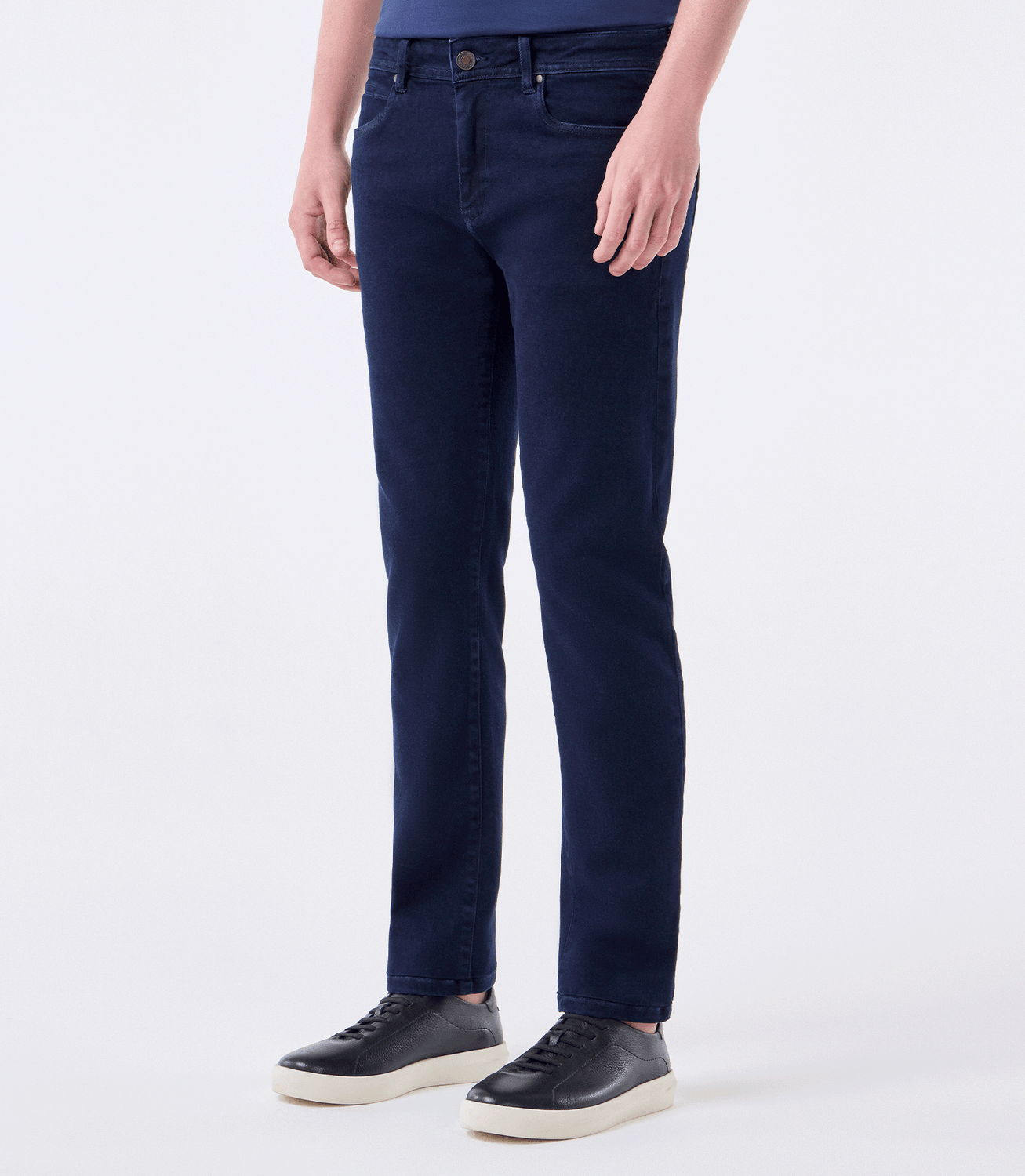 Calça Jeans Dark Deep Blue Dirty Azul – slide 1
