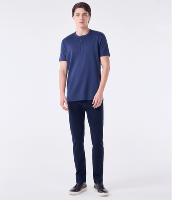 Calça Jeans Dark Deep Blue Dirty Azul thumbnail 2