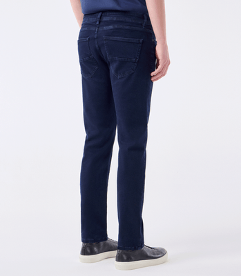 Calça Jeans Dark Deep Blue Dirty Azul thumbnail 3