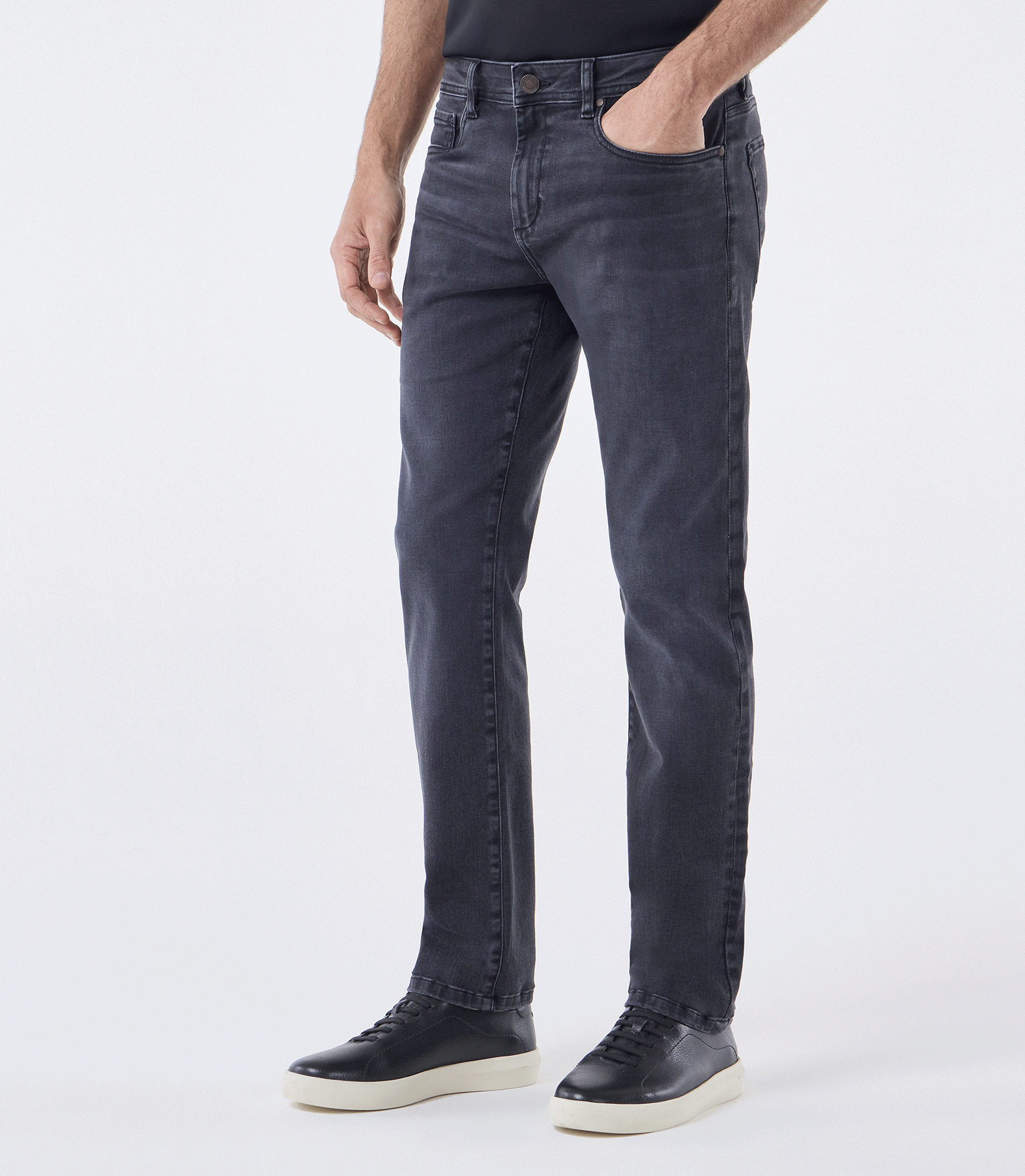 Calça Jeans Stone Cinza