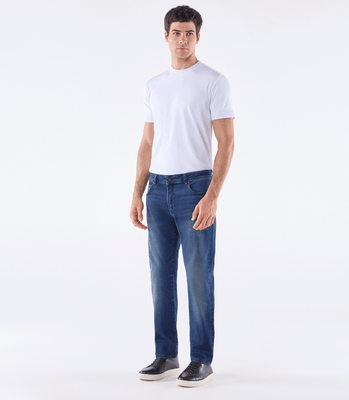 Calça Jeans Blue Dirty Azul thumbnail 2