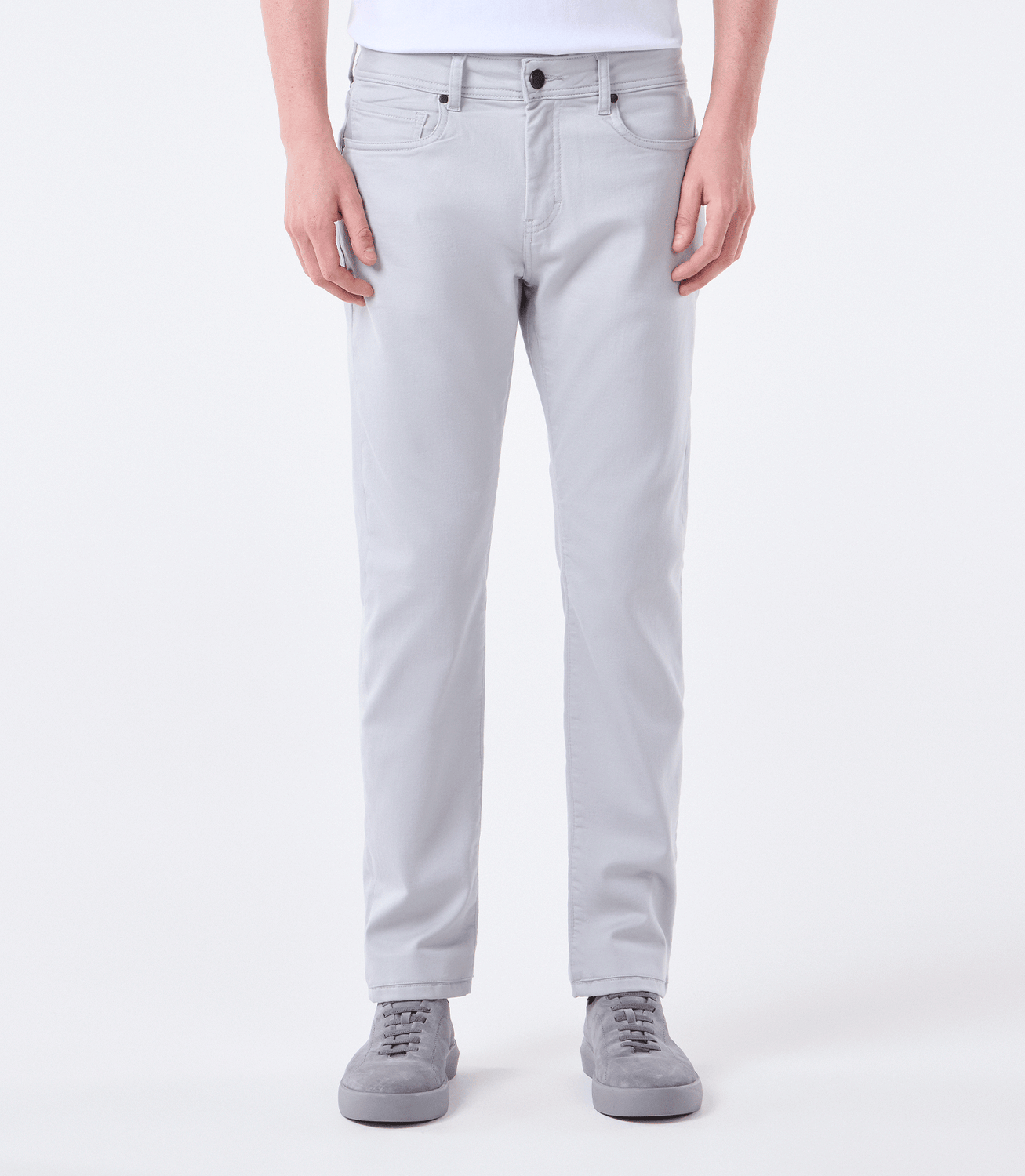 Calça Jeans Moletom Homemeeting Skinny Color CINZA JEA CNZ CL – slide 1