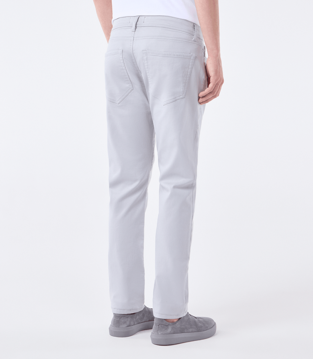 Calça Jeans Moletom Homemeeting Skinny Color CINZA JEA CNZ CL – slide 3