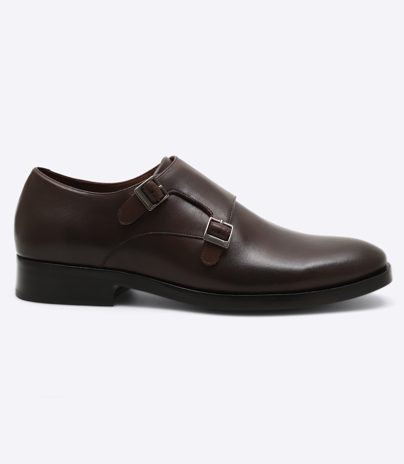 Sapato Social Monk Strap Sola Couro Marrom – Ricardo Almeida