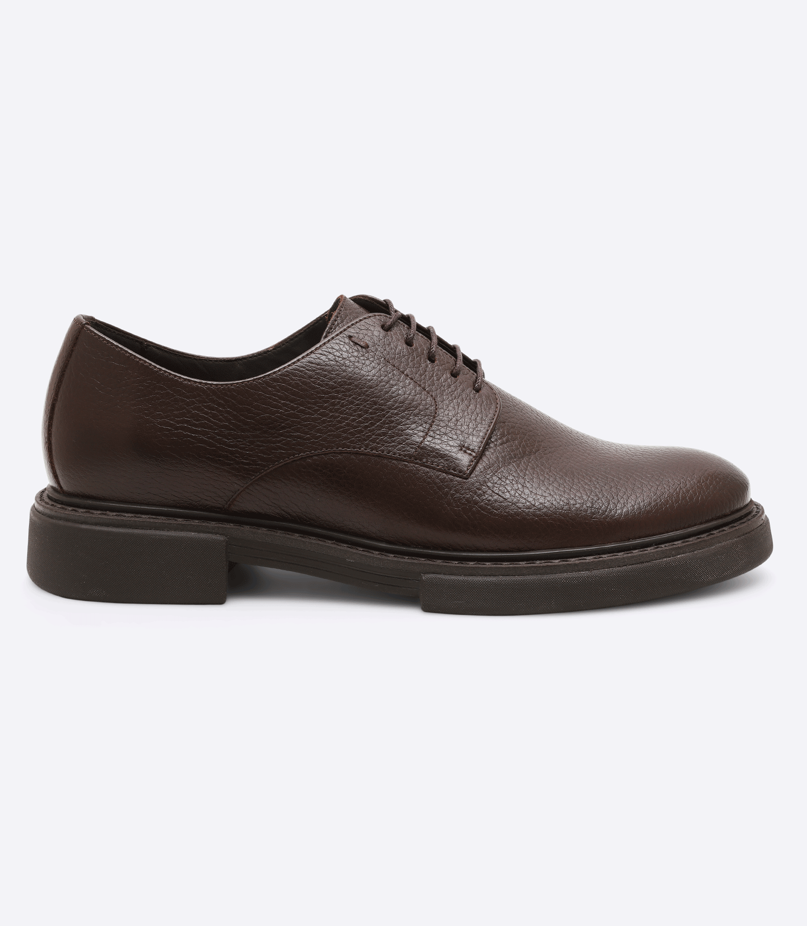 Sapato Derby Floater Sola Block Marrom