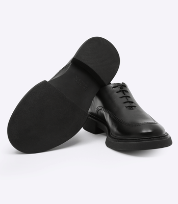 Sapato Oxford Recorte Preto thumbnail 3