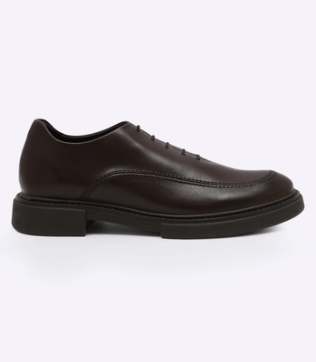 Sapato Oxford Recorte Marrom thumbnail 1