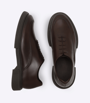 Sapato Oxford Recorte Marrom thumbnail 4